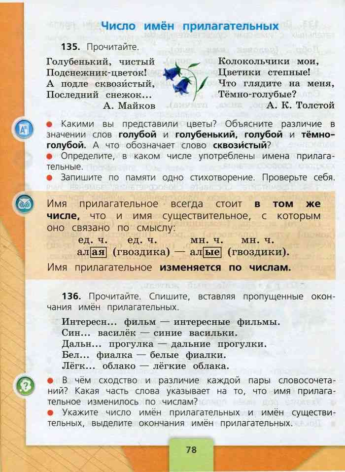 Русский язык 3 класс Учебник Канакина Горецкий часть 2 читать онлайн